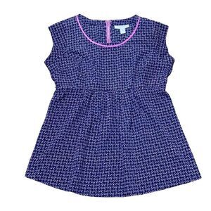 MOTHERHOOD Back Zip Maternity Top MEDIUM